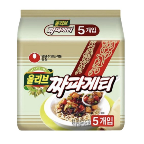 짜파게티 멀티팩 5개입