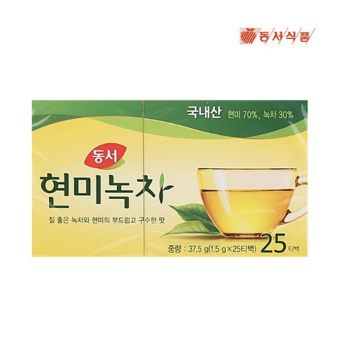 동서 현미녹차 25T