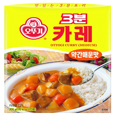 오뚜기 3분카레  200g*5개