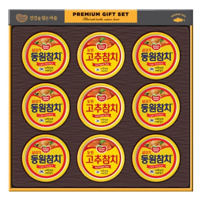 동원참치 유호 선물세트 참치 150g 9개입