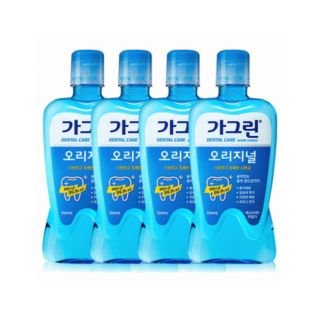 가그린 오리지날 750ml 2개입 구강청결제