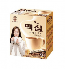 맥심 화이트골드 믹스커피 50T