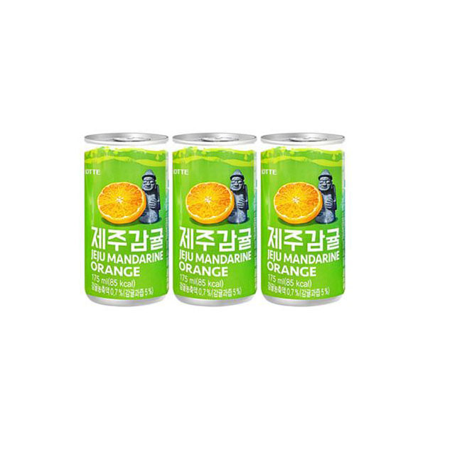 롯데)제주감귤캔185ml*30/음료수캔/미니캔/업소캔