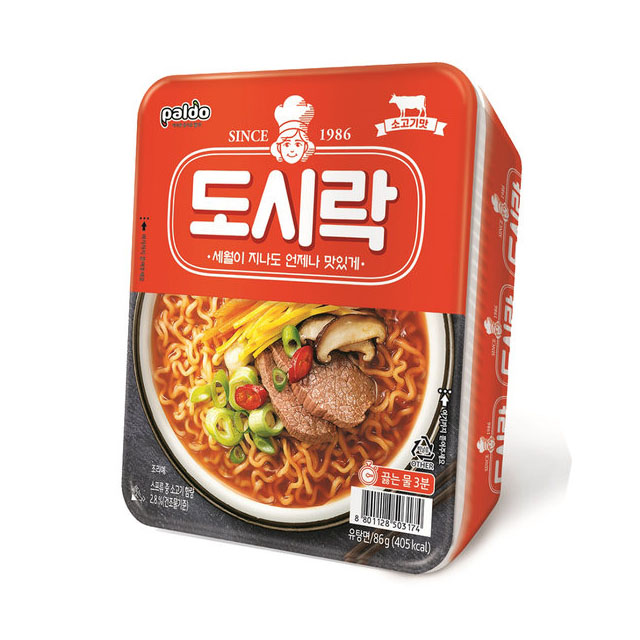 팔도 도시락 86g 24컵