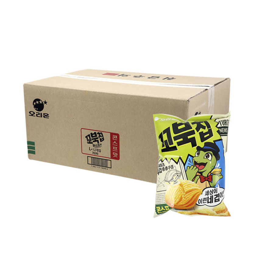 오리온 꼬북칩 콘스프맛 65g 20개